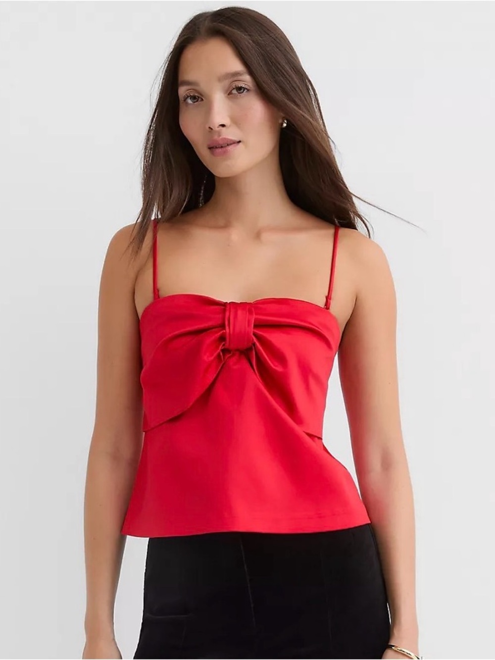 LOFT Bow Strappy Bustier Top - Size 2